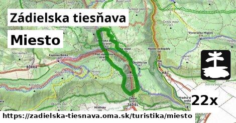 Miesto, Zádielska tiesňava