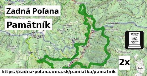 Pamätník, Zadná Poľana