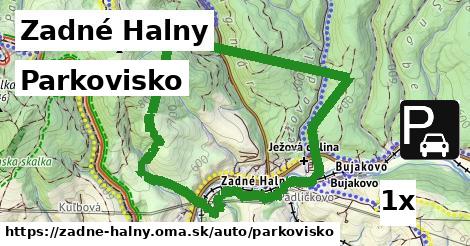 Parkovisko, Zadné Halny