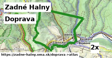 doprava v Zadné Halny