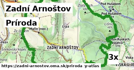 príroda v Zadní Arnoštov