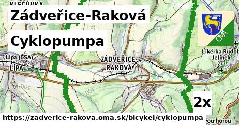 Cyklopumpa, Zádveřice-Raková