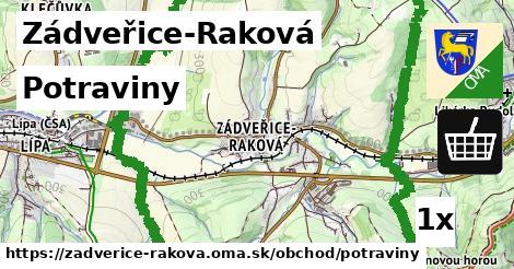 Potraviny, Zádveřice-Raková