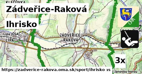 Ihrisko, Zádveřice-Raková