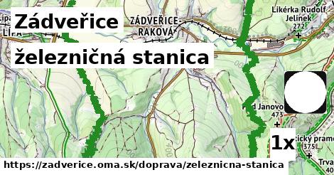 železničná stanica v Zádveřice
