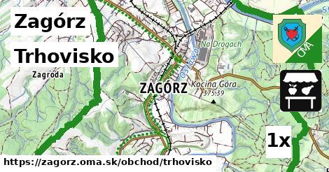 trhovisko v Zagórz