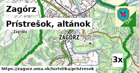 Prístrešok, altánok, Zagórz