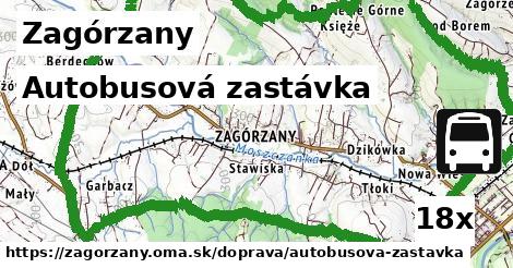 Autobusová zastávka, Zagórzany