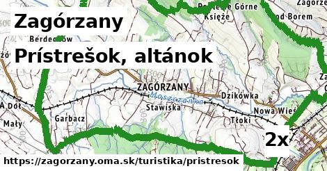 prístrešok, altánok v Zagórzany