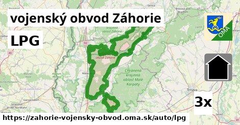 LPG, vojenský obvod Záhorie