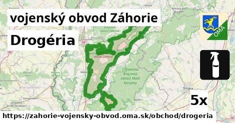 Drogéria, vojenský obvod Záhorie