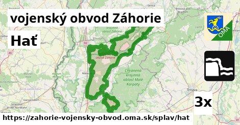 Hať, vojenský obvod Záhorie