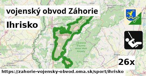 Ihrisko, vojenský obvod Záhorie