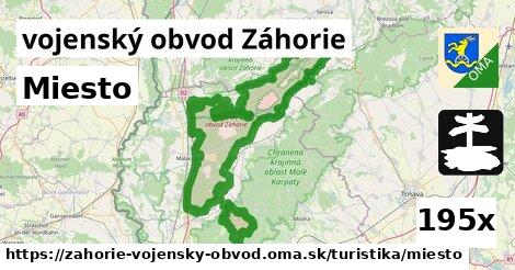 Miesto, vojenský obvod Záhorie