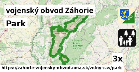 Park, vojenský obvod Záhorie