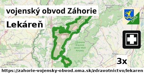 Lekáreň, vojenský obvod Záhorie