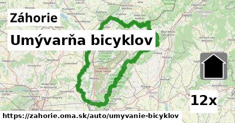 Umývarňa bicyklov, Záhorie