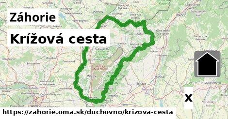 Krížová cesta, Záhorie