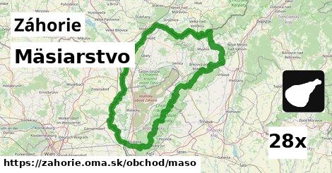 Mäsiarstvo, Záhorie