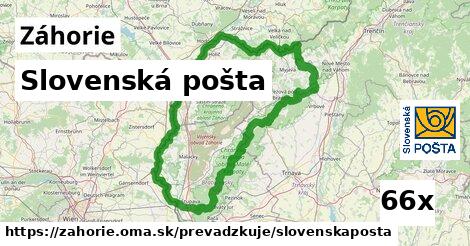 Slovenská pošta, Záhorie