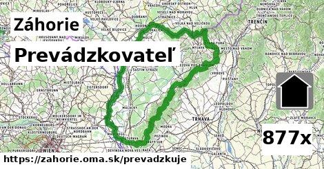 prevádzkovateľ v Záhorie