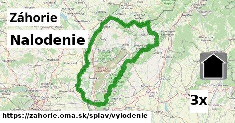 Nalodenie, Záhorie