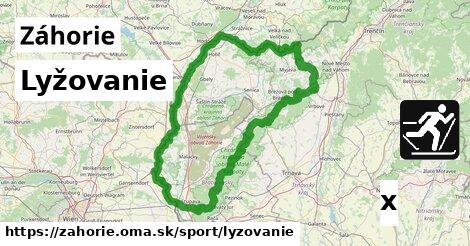 Lyžovanie, Záhorie