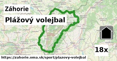 Plážový volejbal, Záhorie