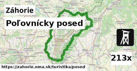 Poľovnícky posed, Záhorie