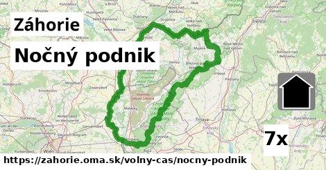 Nočný podnik, Záhorie