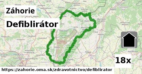 Defiblirátor, Záhorie