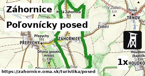 Poľovnícky posed, Záhornice