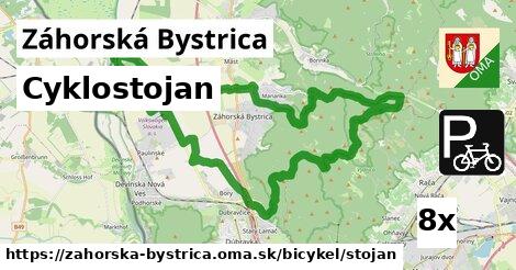 Cyklostojan, Záhorská Bystrica