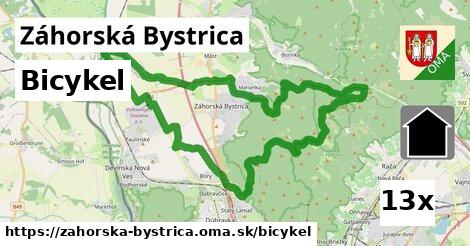 bicykel v Záhorská Bystrica