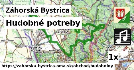 Hudobné potreby, Záhorská Bystrica