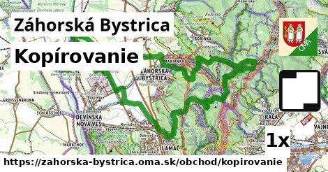 Kopírovanie, Záhorská Bystrica