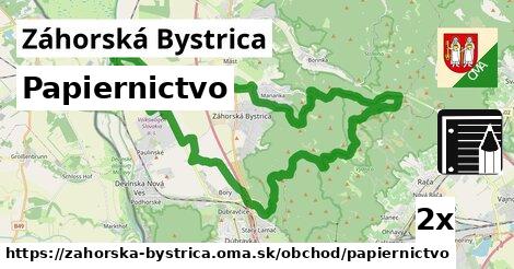 Papiernictvo, Záhorská Bystrica