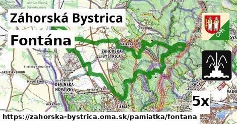 Fontána, Záhorská Bystrica