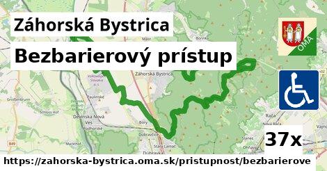 Bezbarierový prístup, Záhorská Bystrica