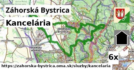 Kancelária, Záhorská Bystrica