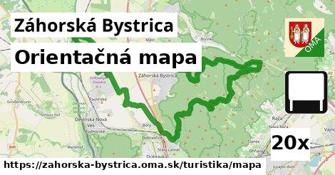 Orientačná mapa, Záhorská Bystrica