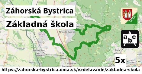 Základná škola, Záhorská Bystrica