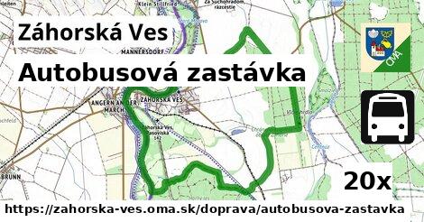 Autobusová zastávka, Záhorská Ves