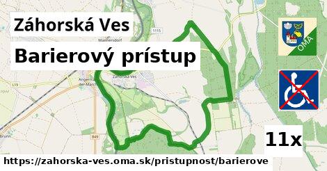 Barierový prístup, Záhorská Ves