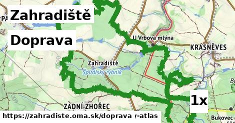 doprava v Zahradiště