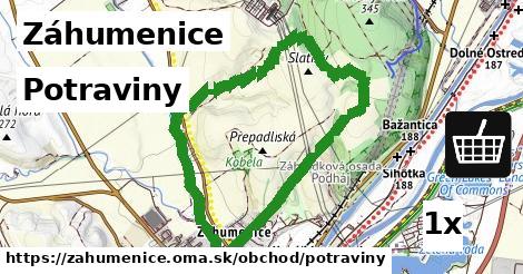 Potraviny, Záhumenice