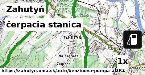 čerpacia stanica v Zahutyń