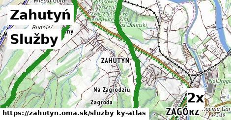 služby v Zahutyń