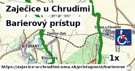 Barierový prístup, Zaječice u Chrudimi