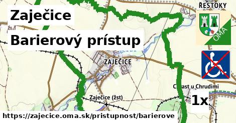 barierový prístup v Zaječice
